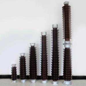 Wholesale High Voltage Post Ceramic Electrical Porcelain Power Line Insulators 132kv from china suppliers