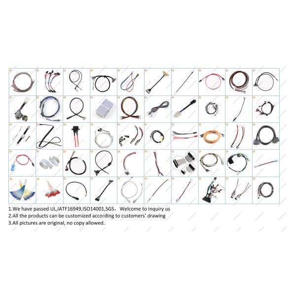 JST Molex Electronic Cable Custom Wire Harness And Cable Assembly