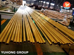 Wholesale Copper Alloy Steel ASTM B111 C68700 Heat Exchanger Tube In Cooling Systems from china suppliers