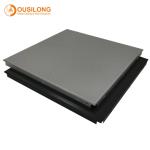 Perforated Metal Suspended Ceiling Tiles with Sound Insulation on Steel Aluminum