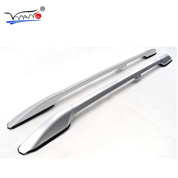 C052 Stainless Steel Car Roof Rack Rails Silver / Black Color For Toyota Land