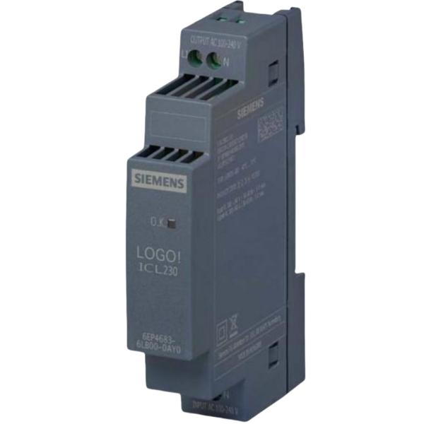 SIEMENS 6EP4683-6LB00-0AY0 LOGO! ICL230 INRUSH CURRENT LIMITER INPUT: 100-240 V