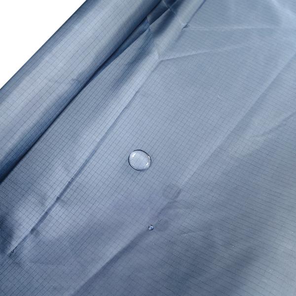 Blue 5mm Grid 98% Polyester ESD Antistatic Waterproof Fabric for Cleanroom Clothing