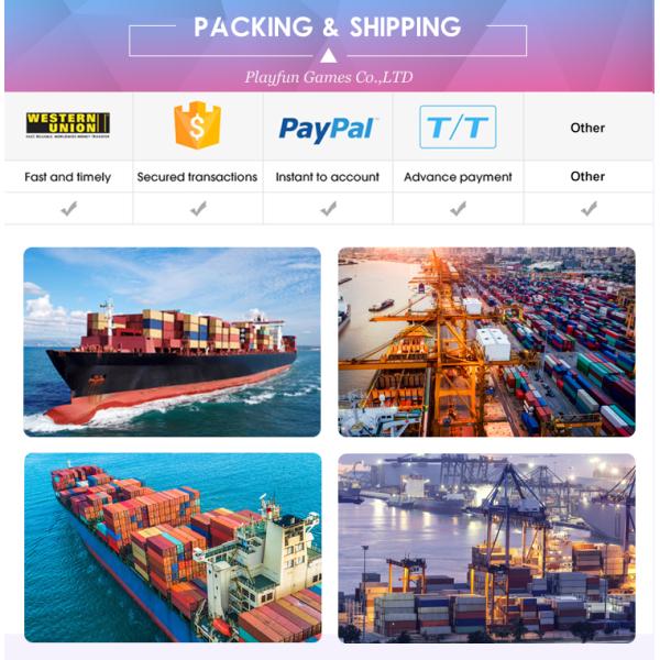 Playfun High Quality Coin Operated Probability Controllable Lucky Planet Clip Prize Clamp Snacks Gift Vending Game Machine