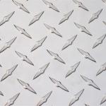 Aluminium Products PVC Film 5052 H32 Coated Aluminum Checker Sheet