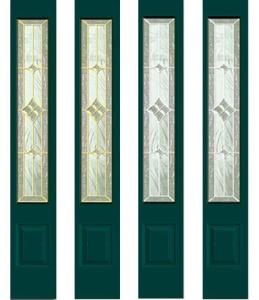 Wholesale patina caming decorative glass for wooden Exterior door from china suppliers