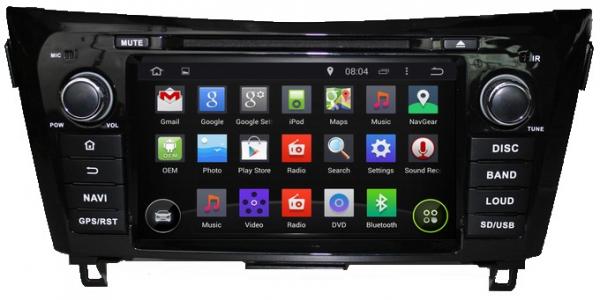 Ouchuangbo Car GPS Stereo DVD Multimedia Kit for Nissan QashQai /X-Trail 2014 Android 4.4 3G Wifi Bluetooth OCB-8052D