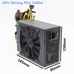 Power Supply 1600W 90+ Gold Machine Multichannel PSU 90% High Efficiency For