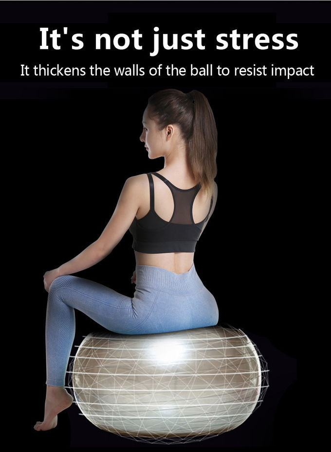 55cm Workout Yoga Ball Anti Burst Gym Ball