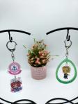 Anime Laser Cut Acrylic Keychains 3mm Thickness Customized Shape