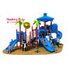 Buy cheap Vivid Color Image Kids Plastic Slide , Shopping Mall Outdoor Play Slide 32m³ from wholesalers