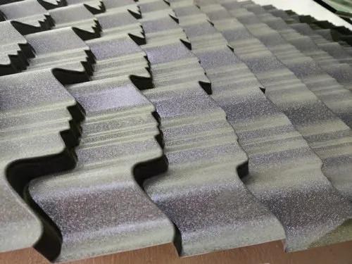 Matte Finish Steel Roof Tiles 30-Years Warranty HDP Beckers Paint Corrugated