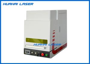 Wholesale Full Enclosure Fiber Laser Marking Machine With Rotary Fixture For Jewelry Rings Bangles from china suppliers