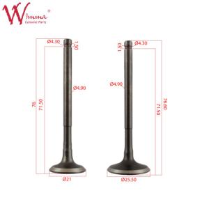 Wholesale Intake And Exhaust Valve CGX125SHC Motorcycle Engine Parts Class A from china suppliers