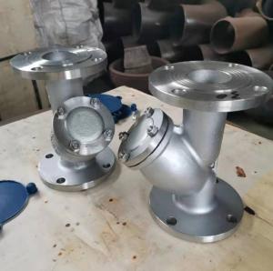 Wholesale Smooth Drainage ANSI ASTM Stainless Steel Y Strainer with Support After-sales Service from china suppliers