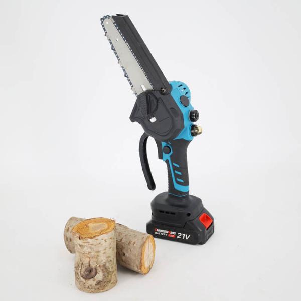 Mini Chainsaw Cordless 6-Inch Upgraded Oil System High Torque Motor Tool