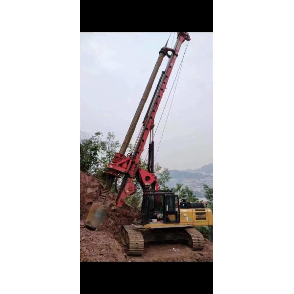 Sy Power Saving Rotary Drilling Equipment Pile Driver For Construction