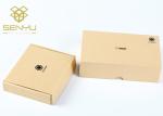 Brown Corrugated Shipping Box / Standard Collapsible Kraft Corrugated Mailers