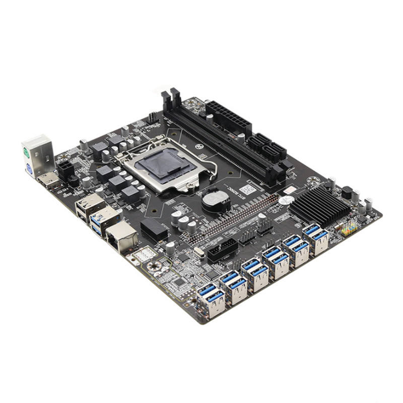 Customized B250C motherboard 12 gpu cheap price motherboard case B250C motherboard classic 12 card SATA