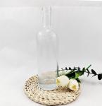 Clear 700ml Glass Bottles for Whiskey Production in Wine Manufacturing