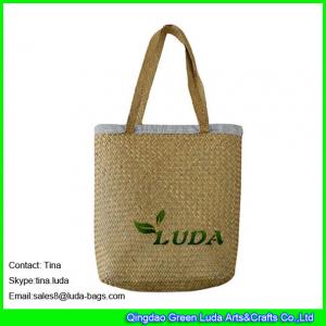 Wholesale LUDA wholesale cheap handbags fashion seagrass straw beach mat bags from china suppliers