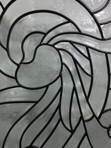 Wholesale Patina Caming Decorative Leaded Glass For Interior Doors from china suppliers