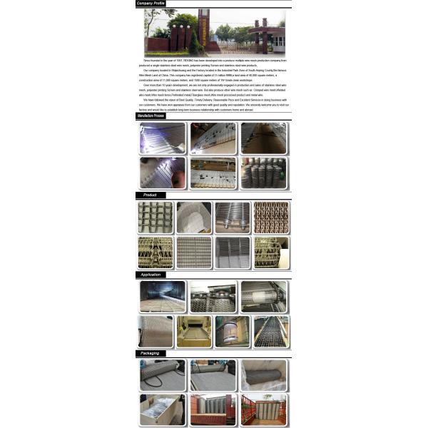 Food Grade 304 Stainless Steel Chain Link Spiral Wire Mesh Conveyor Belt 1.2m 1.5m 1.8m Width