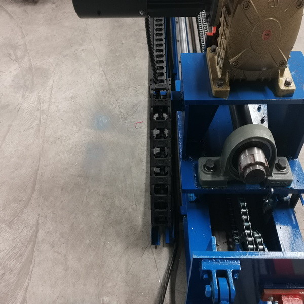 PLC Touch Screen 100m Roll Length SS Welding Machine PLC Inverter