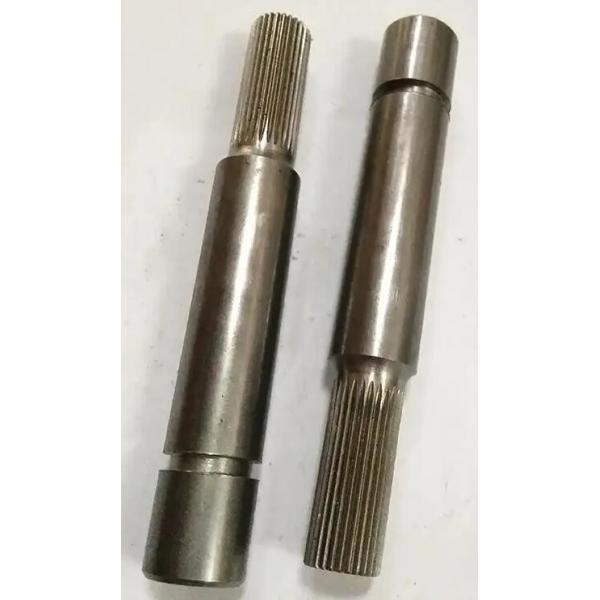 Custom precision hardened steel linear small shaft spline drive gear shaft groove shaft
