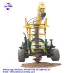 Street Light Pole Erection Machine Crane Machine For Municipal Engineering