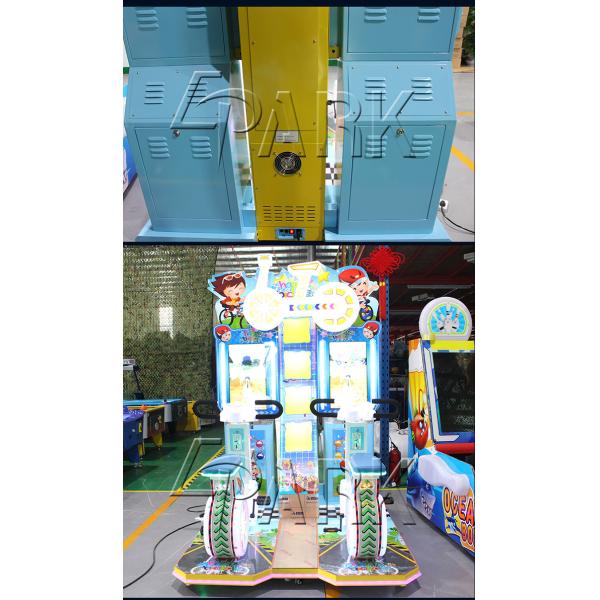 Wholesale interactive experience fitness bike EPARK kids bicycle racing video game ticket redemption machine