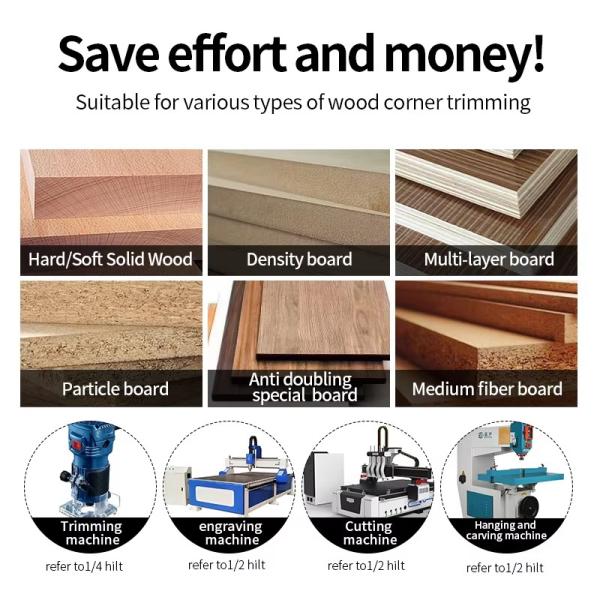 1/2 X 1/4 CNC Router Bit OBM Controllable Pcb End Mill Cnc Router Bits