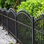 High-Strength Tubular Steel Safety Fence Impact-Resistant, UV-Protected, DIY