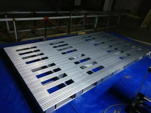 Wholesale Heavy Duty Aluminum Pallets For Workshop / Supermarket 4-Way Entry Type from china suppliers