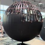 P8mm 3m Led Sphere Display Ball Screen Outdoor For Shopping Mall