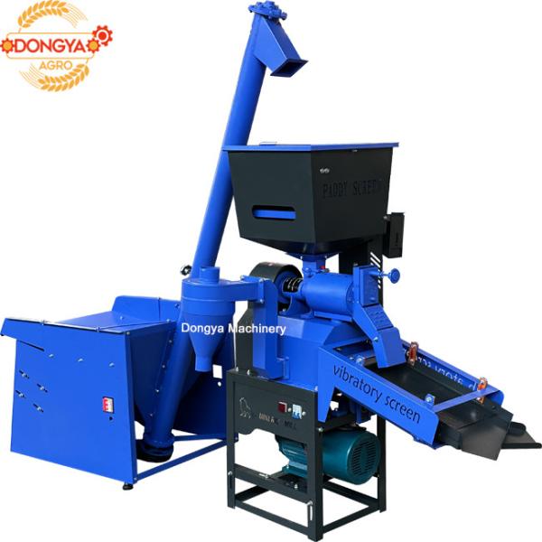 DONGYA AGRO Above 300kg Capacity 6N50L-2024 with Elevator Vibrant Rice Mill