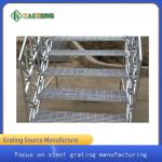 T1 Welded Fixing Steel Grate Stair Treads Ladder 40mm Bearing Bars Pitch
