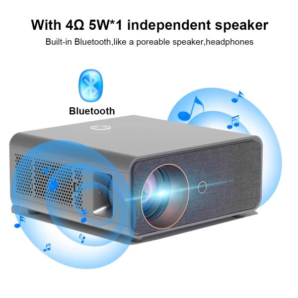 X1 Auto Home Cinema Projector 700 ANSI Lumens FHD Android Smart Projector