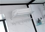 Shower Cabins White Acrylic ABS Tray2000*1160*2150mm black aluminium side open