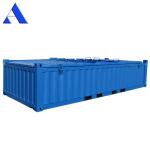 40ft Open Top Shipping Container Half Height Steel or Tarpaulin Roof Cover 40