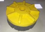 Deburring Tufted Nylon Abrasive Disc Brush 150MM Outer Diameter X 25.4MM Inner