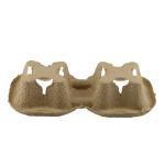 Wholesale Disposable 2 Cup Paper Cup Carrier , Paper Coffee Cup Holder Tray
