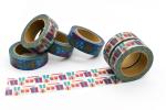 Single Sided Stationary 10m Christmas Washi Tape