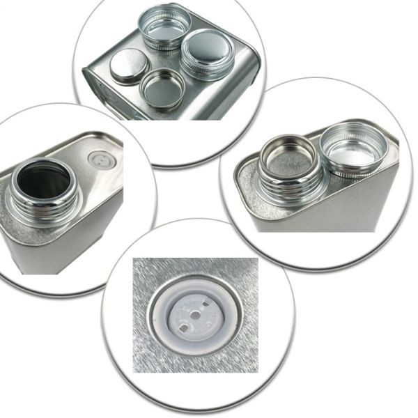 220g Empty Metal Coffee Cans , 8OZ Tin Cans Food Grade Tinplate Material