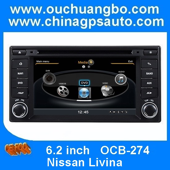 Ouchuangbo A8 Chipset S100 DVD GPS Navigation for Nissan Livina Car Multimedia System
