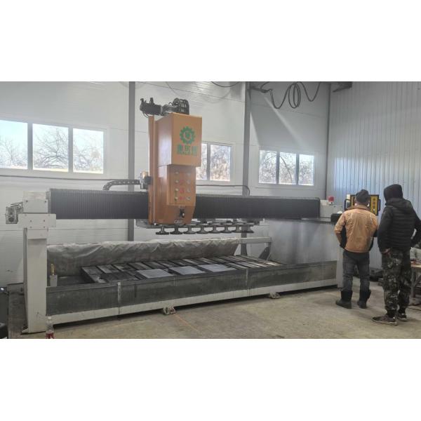 ATC Automatic Stone Polishing Machine Gantry Type for Granite Monument Grinding and Polishing