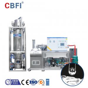 Wholesale 10 Tons Solid Tube Ice Machine With Flat Cut Ends Tube Ice Business from china suppliers