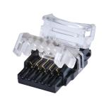 5v 12v 24v 4 Pin Led Strip Connector Solder Free For 8mm 10mm Rgb Strip Lights