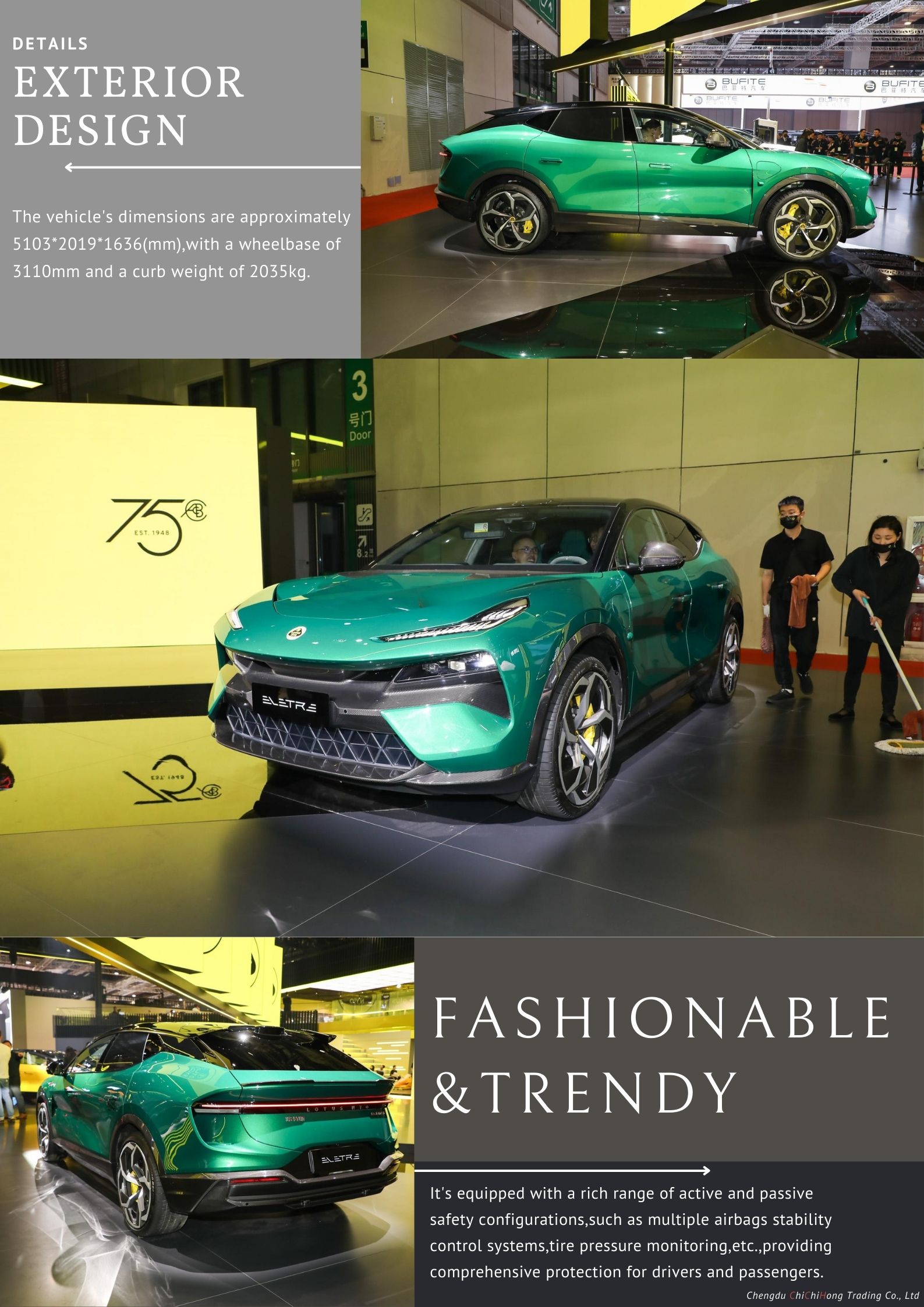 Deposit for 2022 2023 Energy Vehicle Luxury Lotus Eletre R S High Speed Electric SUV