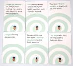 Customized 100 Cards 300gsm Coated Paper Drinking Card Games 63x88mm